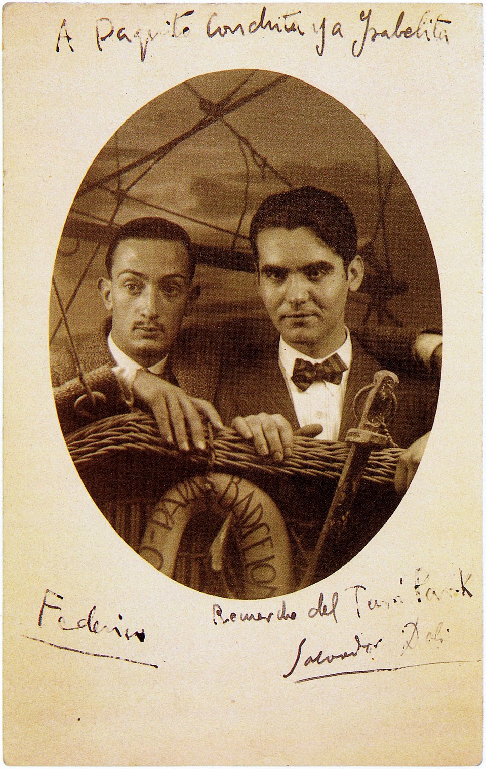 Lorca and Salvador Dalí